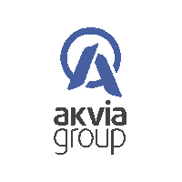 akviagroup logo via akvia akvians Sticker