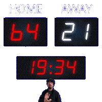 21 Away Sticker