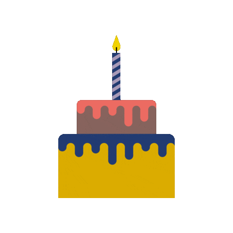 FraeuleinEa giphygifmaker birthday cake geburtstag Sticker