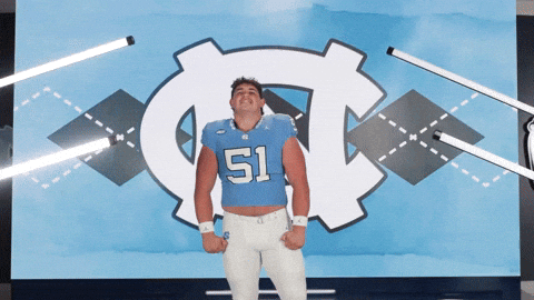University Of North Carolina Football GIF by UNC Tar Heels