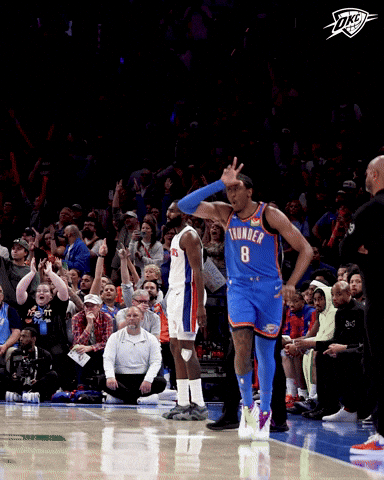 Oh Yeah Basketball GIF by OKC Thunder