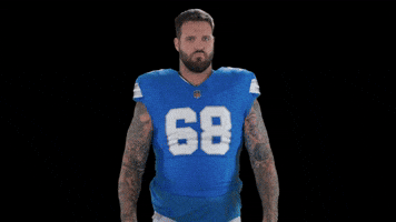 Taylor Decker Applause GIF by Detroit Lions