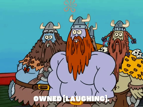 season 6 dear vikings GIF by SpongeBob SquarePants