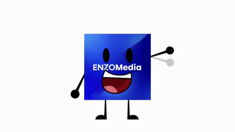 EnzoMediaTV animation hello hi waving GIF