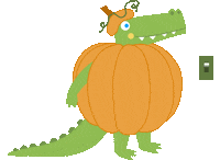 Halloween Dark Sticker by University of Florida