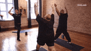 work out yoga GIF by F*CK, THAT'S DELICIOUS