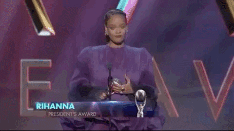 Rihanna Naacp GIF by BET