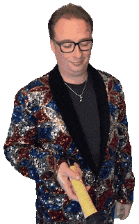 Flip Microphone Sticker by Bram van de Ven