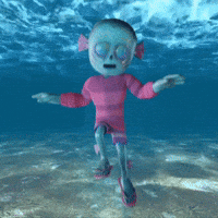 elevate-m water monster ocean lost GIF