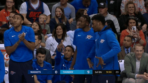 celebrate oh yeah GIF by NBA
