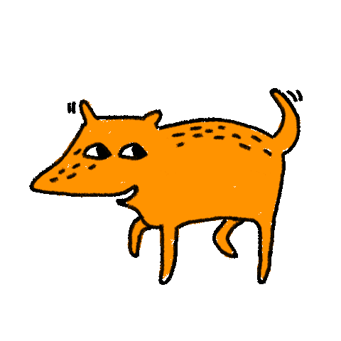 dog illustration Sticker by Kochstrasse™