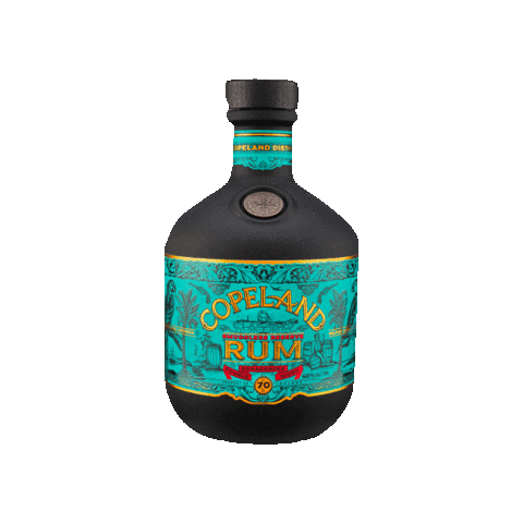 copelanddistillery giphygifmaker bottle rum copeland Sticker