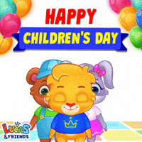 World Childrens Day Kids GIF by Lucas and Friends by RV AppStudios