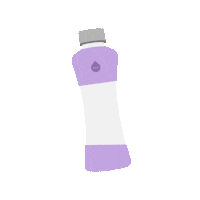 Bottle Glass Sticker by EQUA