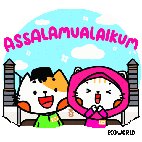 Happy Cat Sticker by Eco Spring  at Iskandar Malaysia