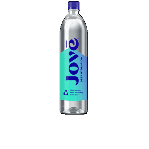 DrinkJove giphygifmaker water bottle hydration Sticker
