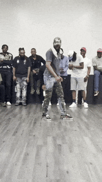 Dance Moves Gliding GIF
