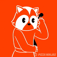 Raccoon Stealth GIF by Pizza Ninjas
