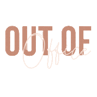 Out Of Office Sticker by Socialmediaforyou