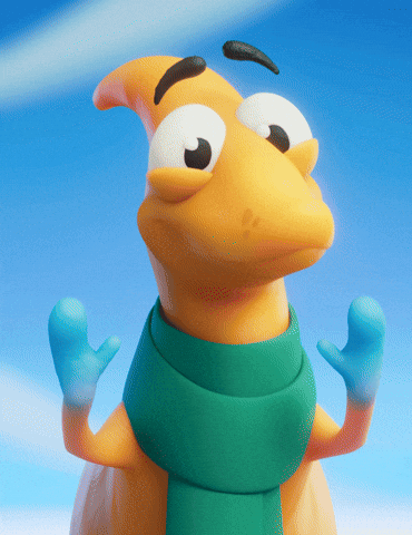 Come Closer Hug GIF by Claynosaurz