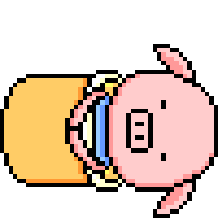 PiggyFarm sleep sleepy pig piggy Sticker