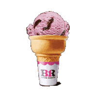 Ice Cream Cone Sticker by Baskin-Robbins