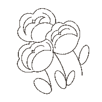 Flower Plant Sticker