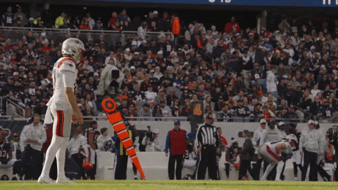 Football Punting GIF by New England Patriots