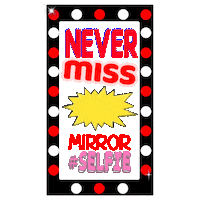 Selfie Mirror Sticker