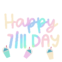 Summer Slurpee Sticker