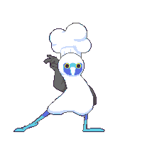 pixel bird Sticker by Joysteak Studios