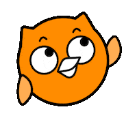 Owl Looking Up Sticker by Engoo