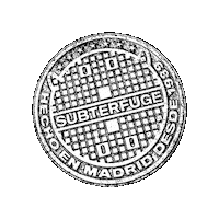 SubterfugeRecords madrid hecho made in subterfuge Sticker