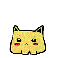 Cat What Sticker by Florens Debora