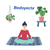 BauschMx yoga colores meditacion mente Sticker