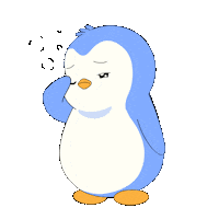Tired Good Morning Sticker by Pudgy Penguins