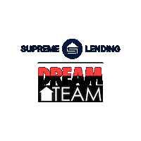 Dream Team Logo Sticker by Supreme Lending
