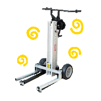 Machine Lift Sticker by Asada Corporation