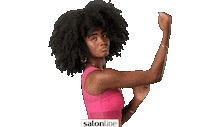 Power Cabelo Crespo Sticker by Salon Line