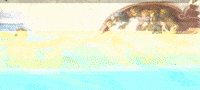 loretoriveros art glitchart painting michelangelo GIF