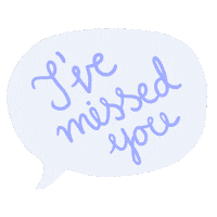 Miss You Friends Sticker