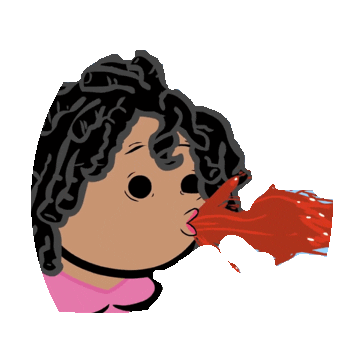 Shocked Wine Sticker by imoji