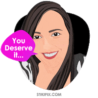 Happy Rachel Sticker by STIKIPIX