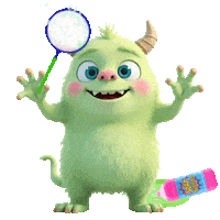 Blowing Bubbles Sticker