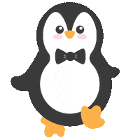 Happy Black Bird Sticker