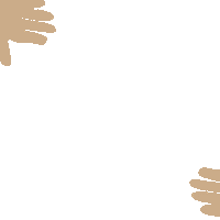 Two Hands Reaction Sticker