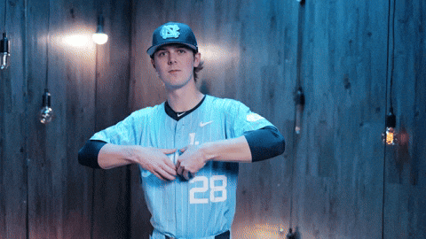 University Of North Carolina Baseball GIF by UNC Tar Heels