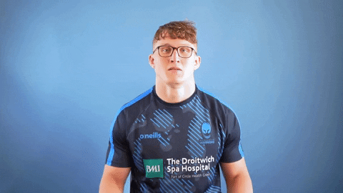 Dont Know Shrug GIF by Worcester Warriors