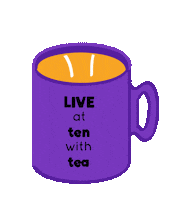 playhooray logo live tea play Sticker