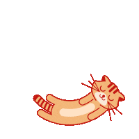 Happy Cat Sticker by SVGator